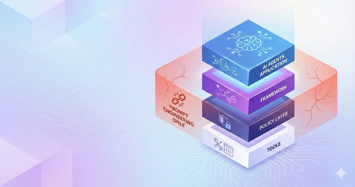 Why Prompt Engineering Can't Make AI Agents Production-Safe